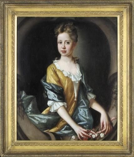 Sold...portrait of a Young Lady C.1690. Attributed to Henry Tilson