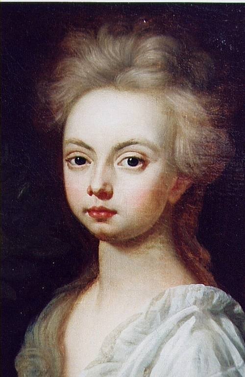 fig 2. SOLD...Portrait of a Young Girl c.1700, by Robert Byng