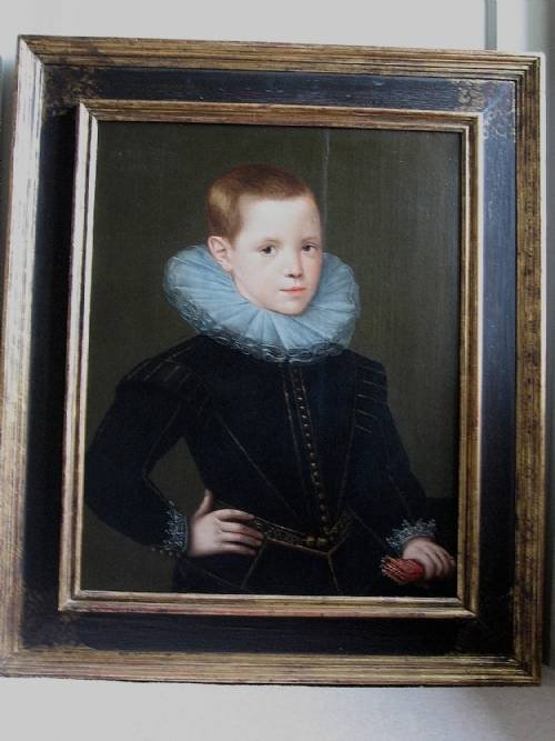 fig 1. SOLD....Portrait of Thomas Oxenden 1603; Circle of Marcus Gheeraerts the Younger
