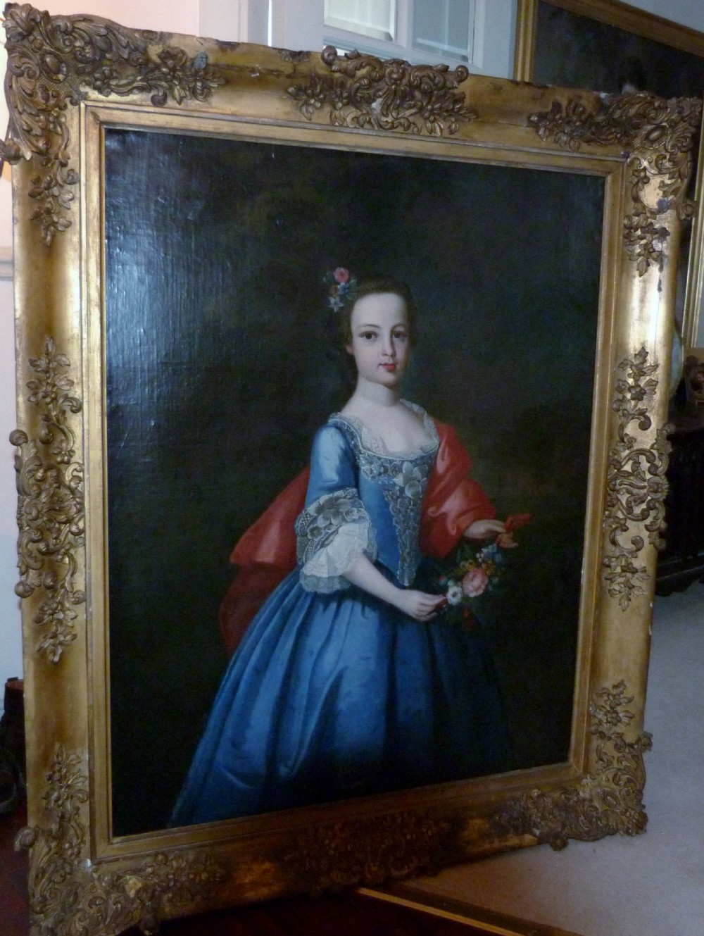 Portrait of Mary Trelawney Wigan c.1752; Follower of Allan Ramsay.