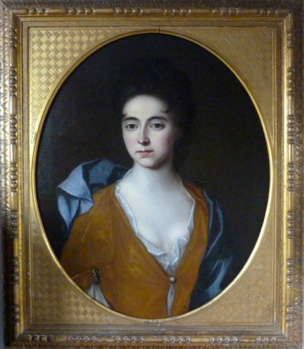Portrait of a Lady of the Keck family c.1715: Circle of Michael Dahl