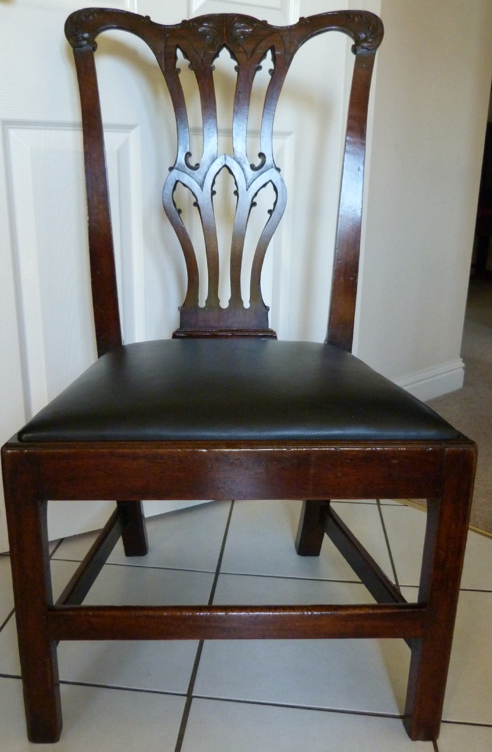 George III Chippendale period mahogany chair c.1760.