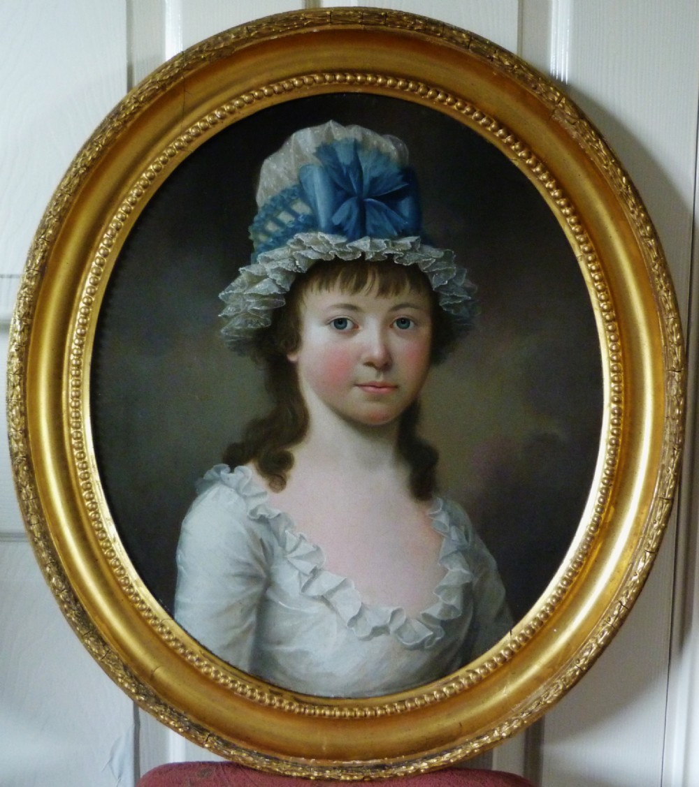 Portrait of Harriet Prestian 1793, by Nathan Fielding.