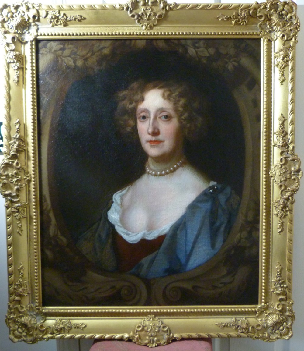 Portrait of a Lady c.1680; Attributed to Mary Beale.