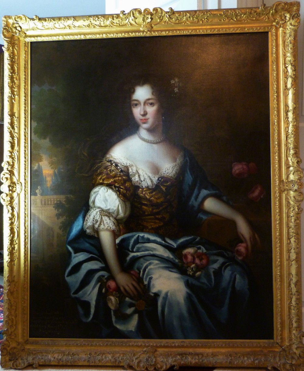 Portrait of Margaret Neville; attributed to Henri Gascar. 