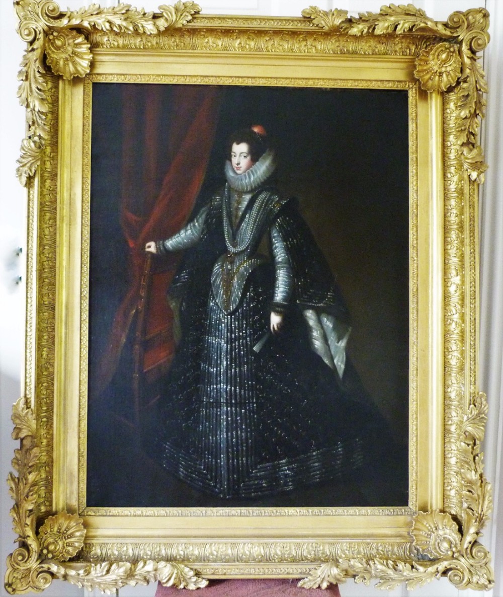 Isabella de Bourbon, Queen of Spain; After Velasquez.