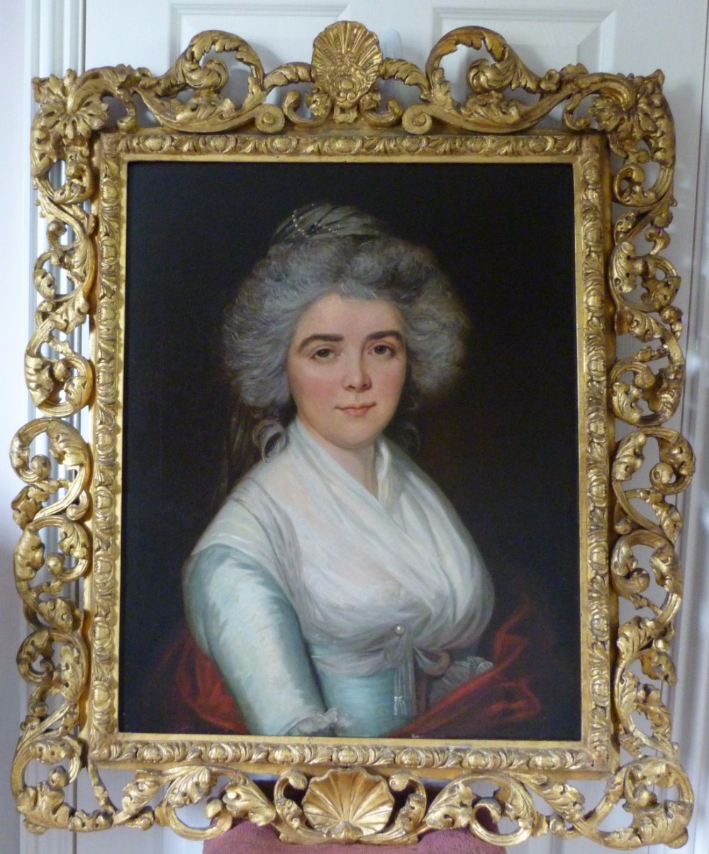 Portrait of a Lady c.1780; Circle of Hoppner.