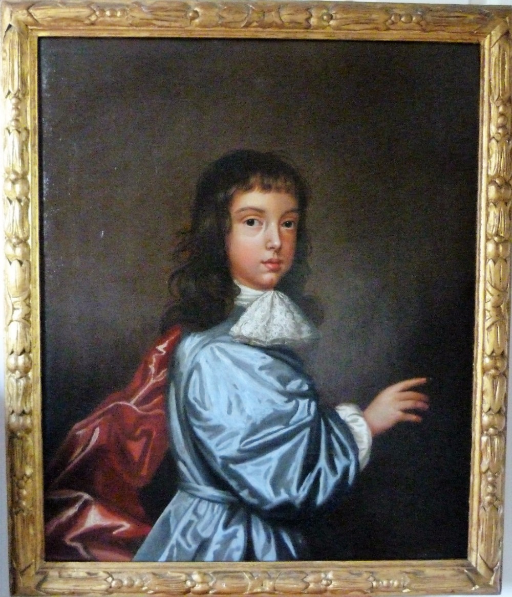 Portrait of a Young Boy c 1680, by Mary Beale.