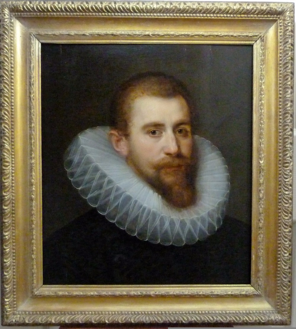 Portrait of a Gentleman c. 1590-1610; Attributed to Gortzius Geldorp.