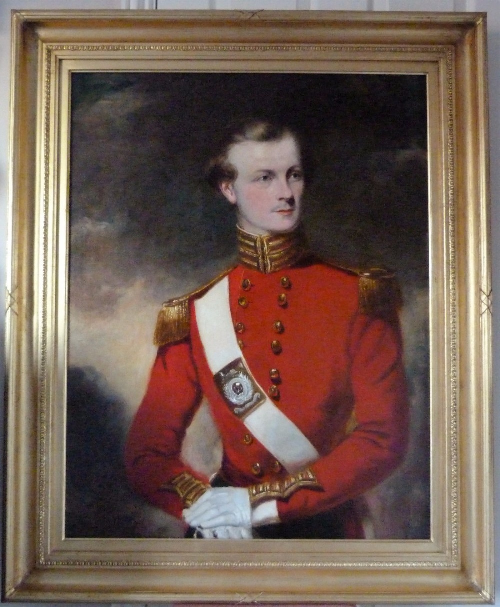 Portrait of Lt. Robert Mallaby c.1850; Anglo-Indian School.