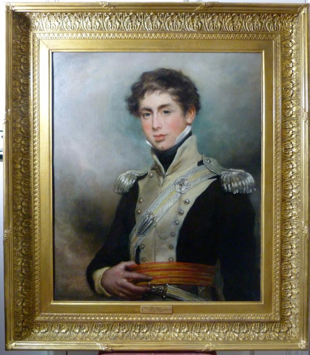 Portrait of Capt. the Hon. Henry Dundas Shore C.1820, by Arthur William Devis.