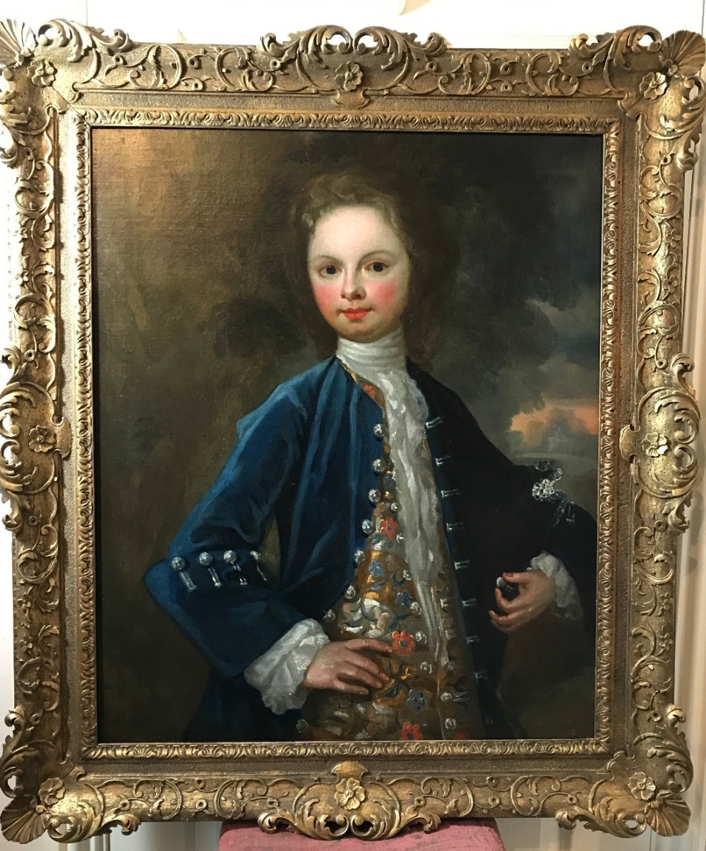 Portrait of a Boy c.1730; Attributed to John Verelst.
