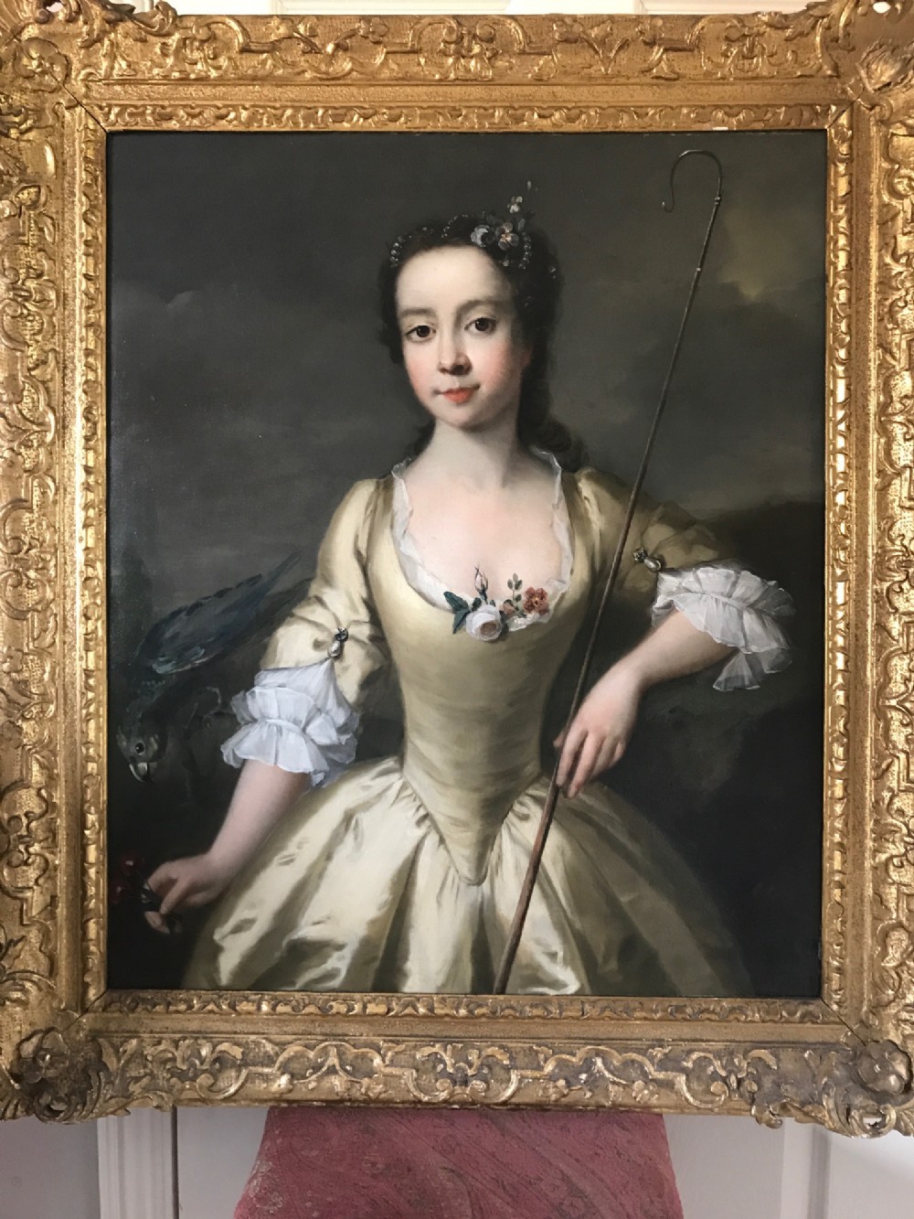 Portrait of a Young Lady c.1750; Attributed to Philip Mercier.