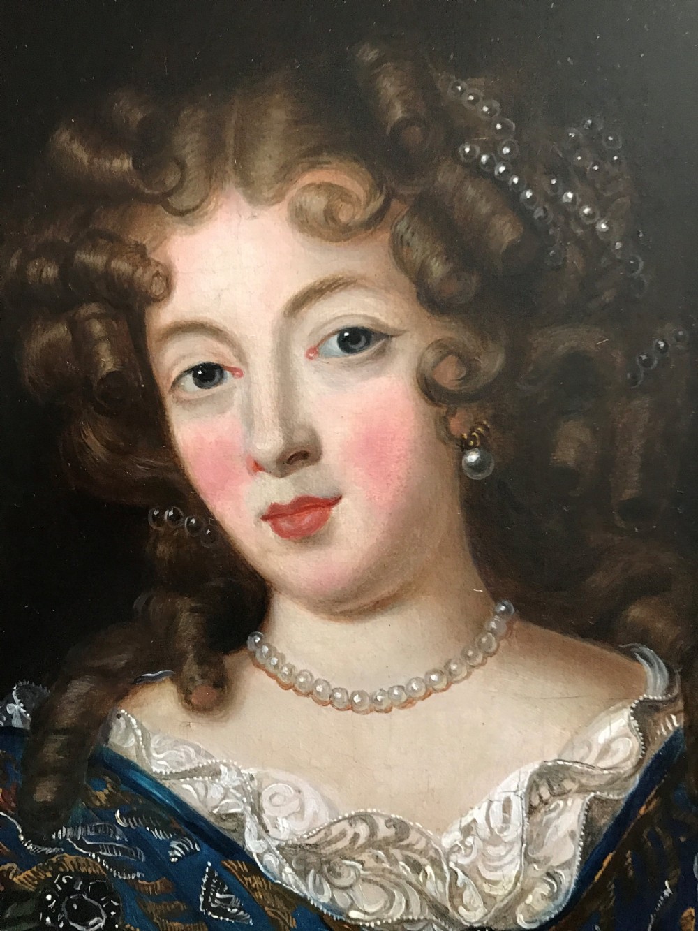 PORTRAIT OF LOUISE DE LA VALLIERE; FOLLOWER OF PIERRE MIGNARD. View VII