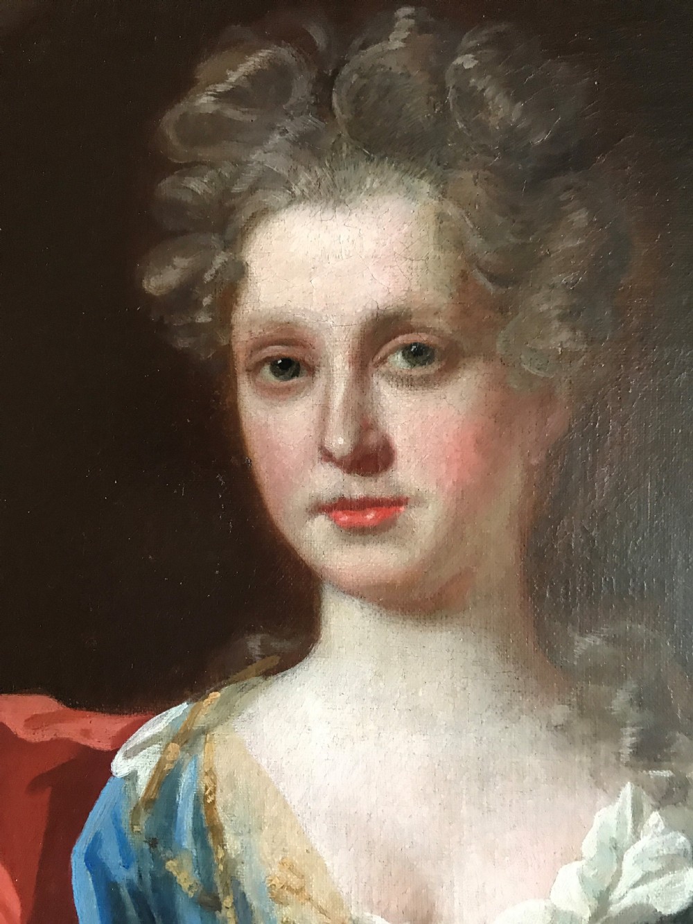 Portrait of a Lady c.1700; Circle of Kneller. View III
