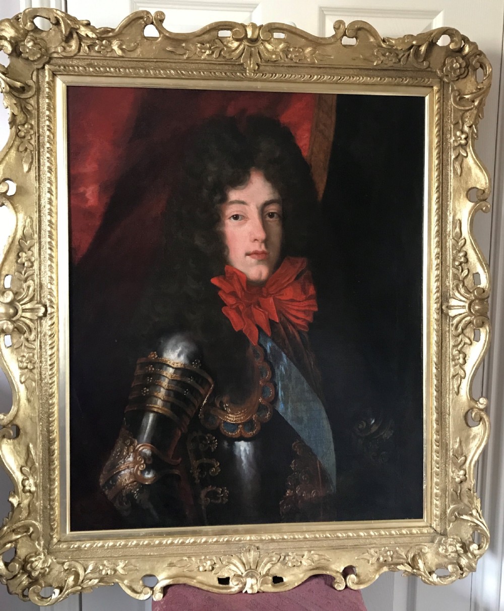 Louis, Prince of Condé (1668–1710) c.1690, Studio or Circle of Hyacinthe Rigaud.