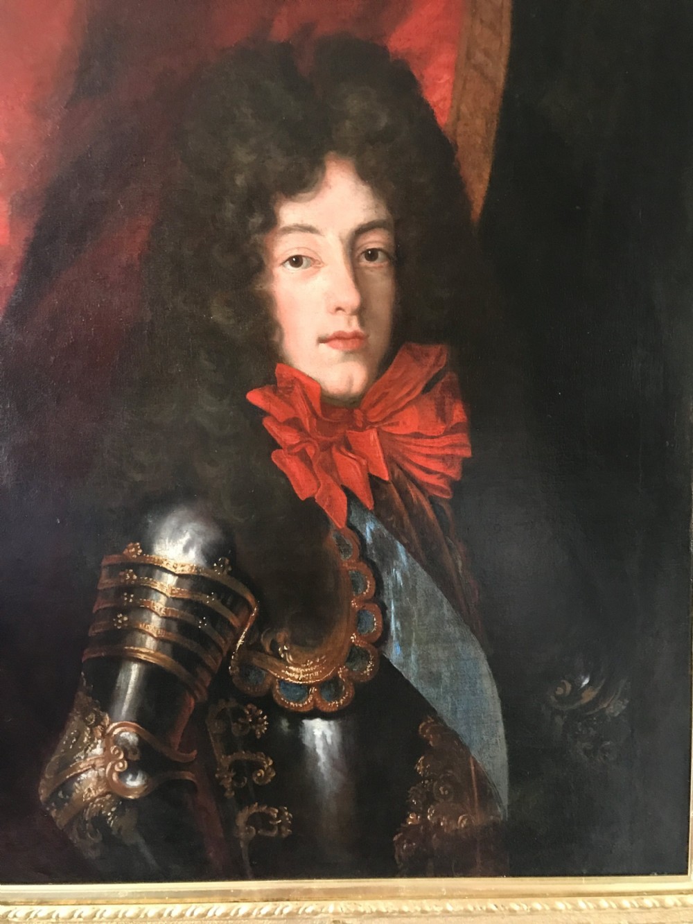 Louis, Prince of Condé (1668–1710) c.1690, Studio or Circle of Hyacinthe Rigaud. View II