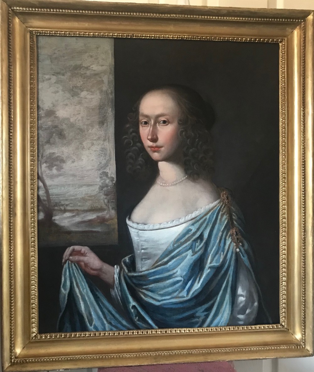 Miss Hardres c.1645; Circle of Adriaen Hanneman.
