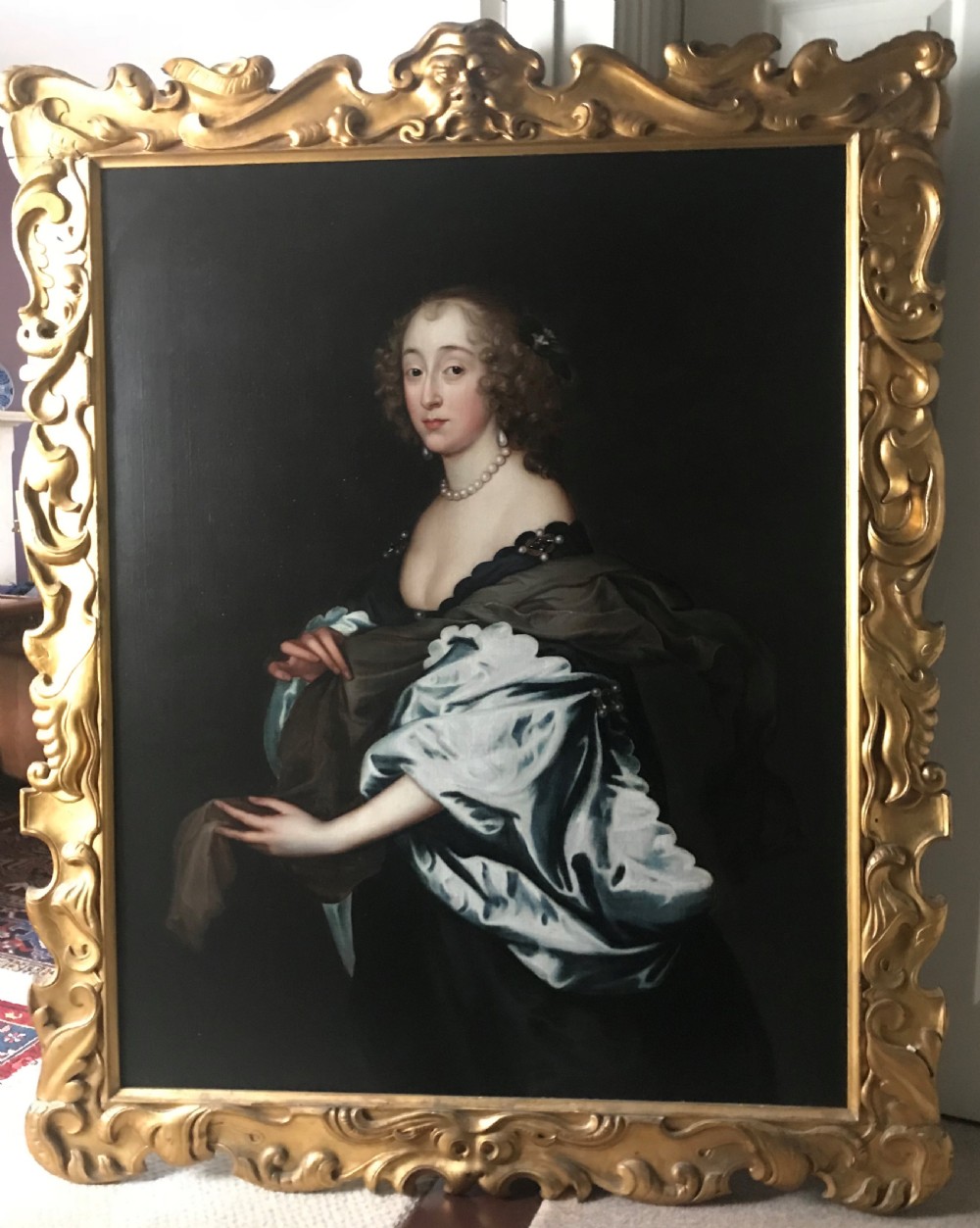 Portrait of Lady Penelope Herbert c.1640; Studio or Circle of van Dyck.
