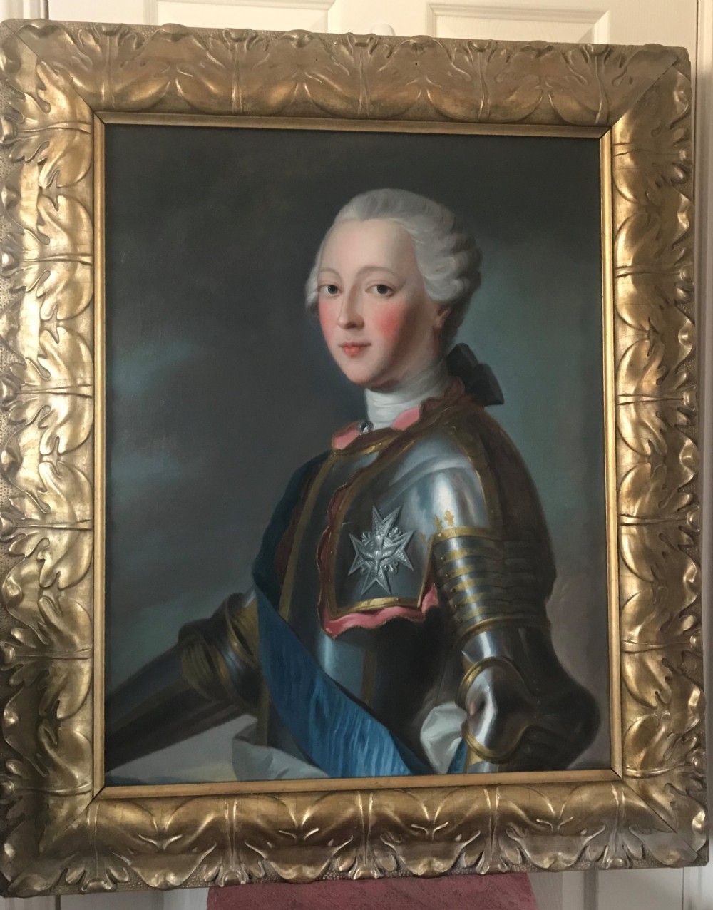 Portrait of Louis-Jean-Marie de Bourbon, Duc de Penthièvre c.1745; Circle of Maurice de la Tour.