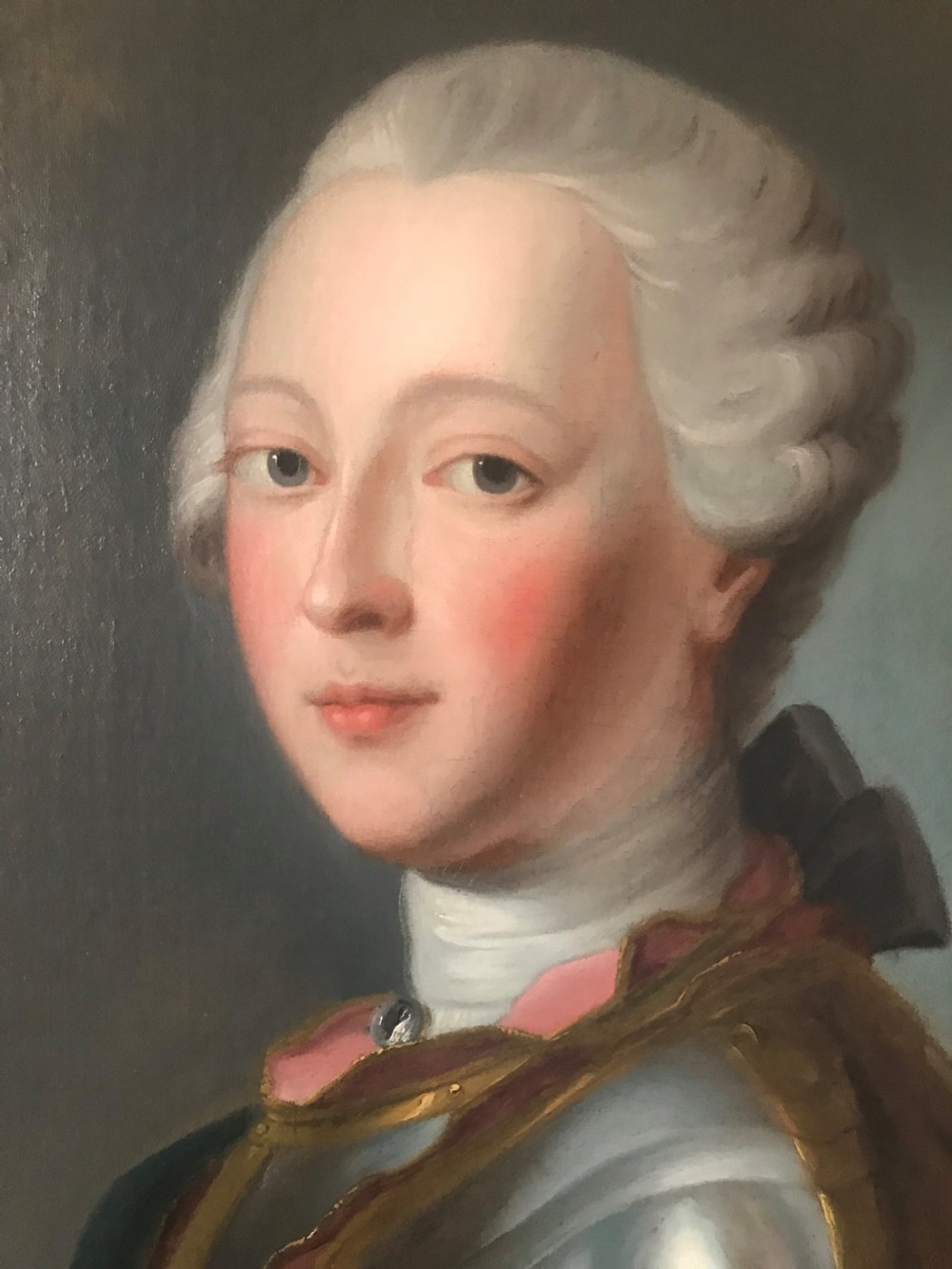 Portrait of Louis-Jean-Marie de Bourbon, Duc de Penthièvre c.1745; Circle of Maurice de la Tour. View III