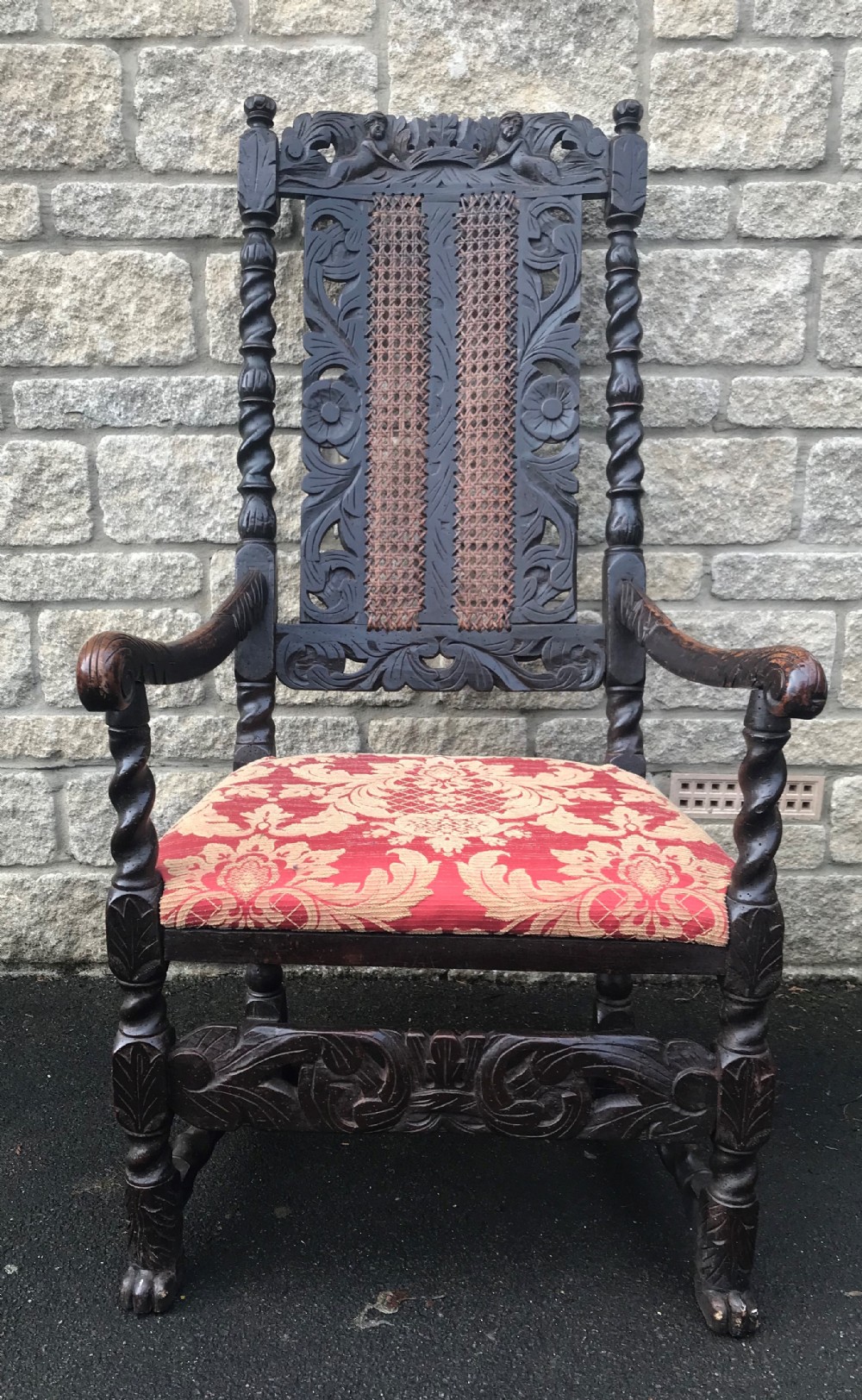 James II armchair c.1685.