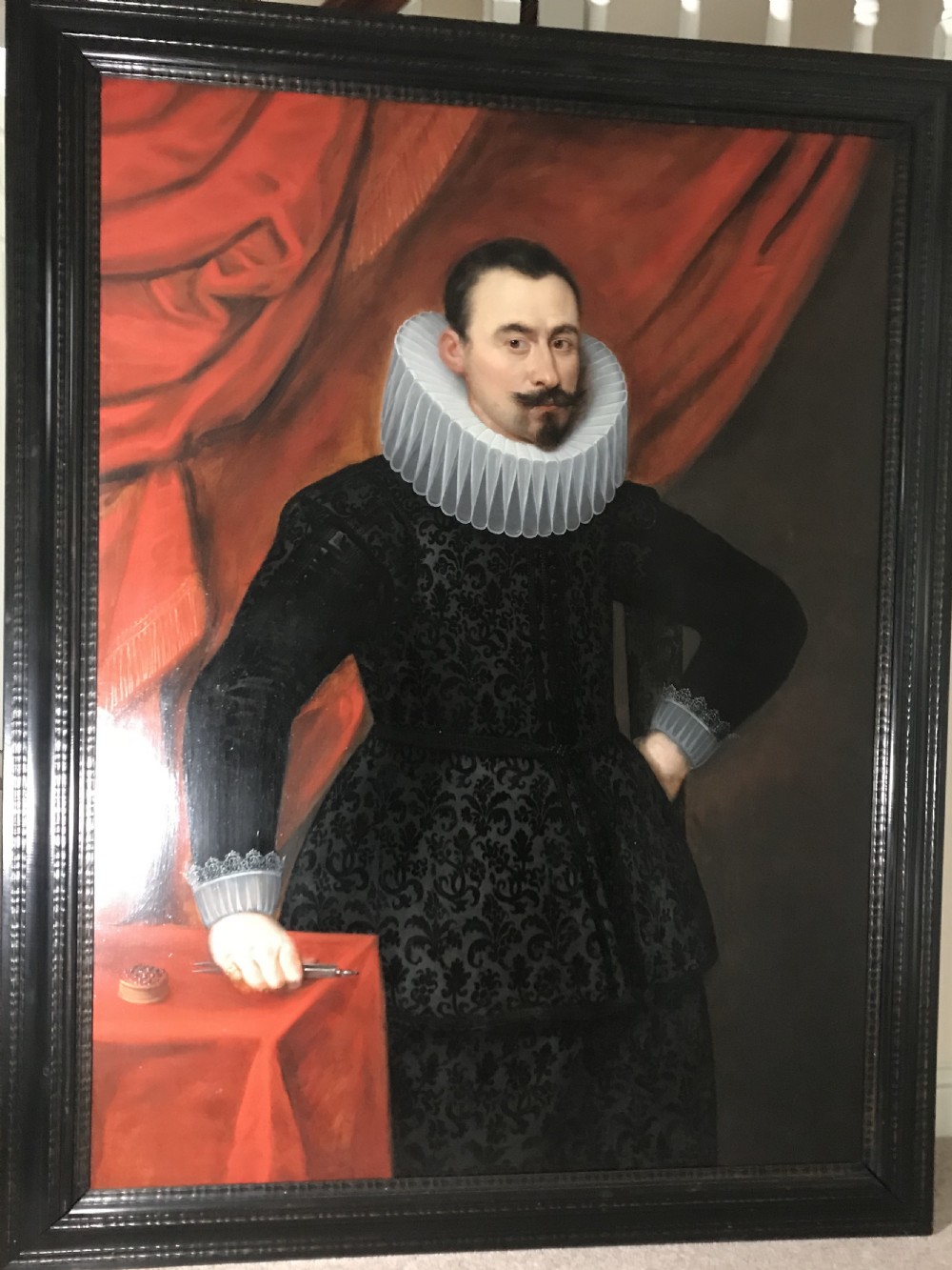 Portrait of a Diamond Merchant c.1620; Studio or Circle of Cornelis van der Voort.