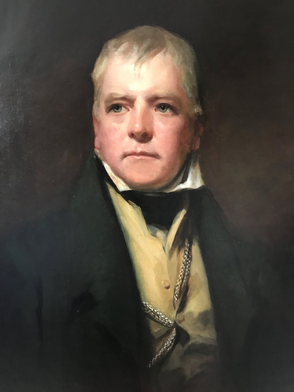 Sir Walter Scott c.1830; After Raeburn. View II