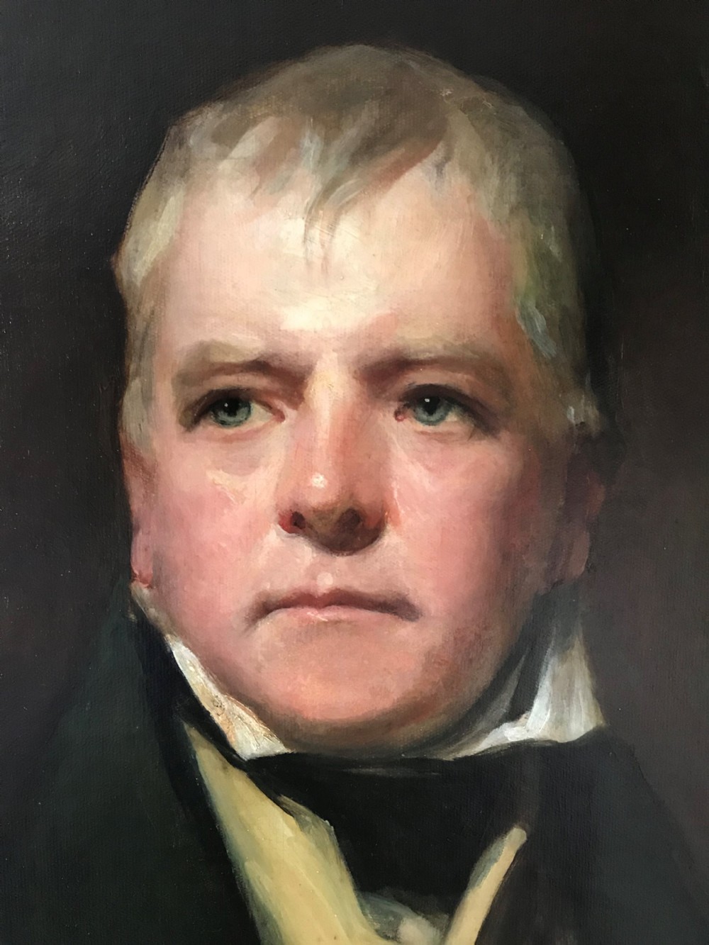 Sir Walter Scott c.1830; After Raeburn. View III