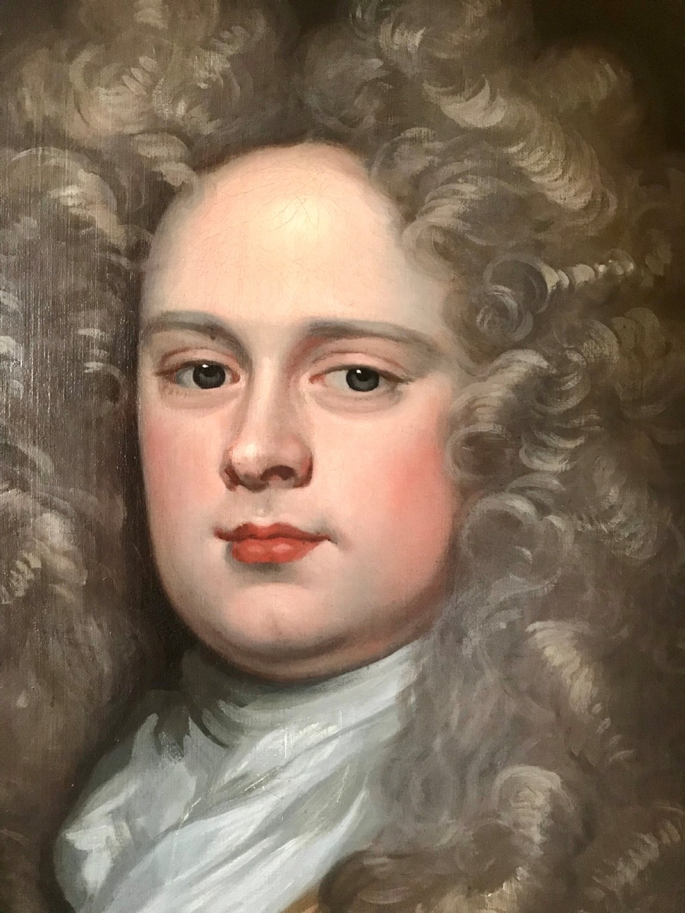Portrait of William Clayton, 1st Baron Sundon of Ardagh; Studio of Kneller. View III