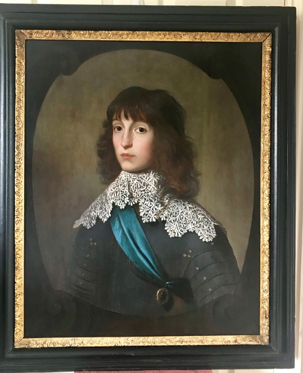Portrait of Charles Louis (Karl Ludwig), Prince Palatine c.1635; Studio of Gerrit van Honthorst.