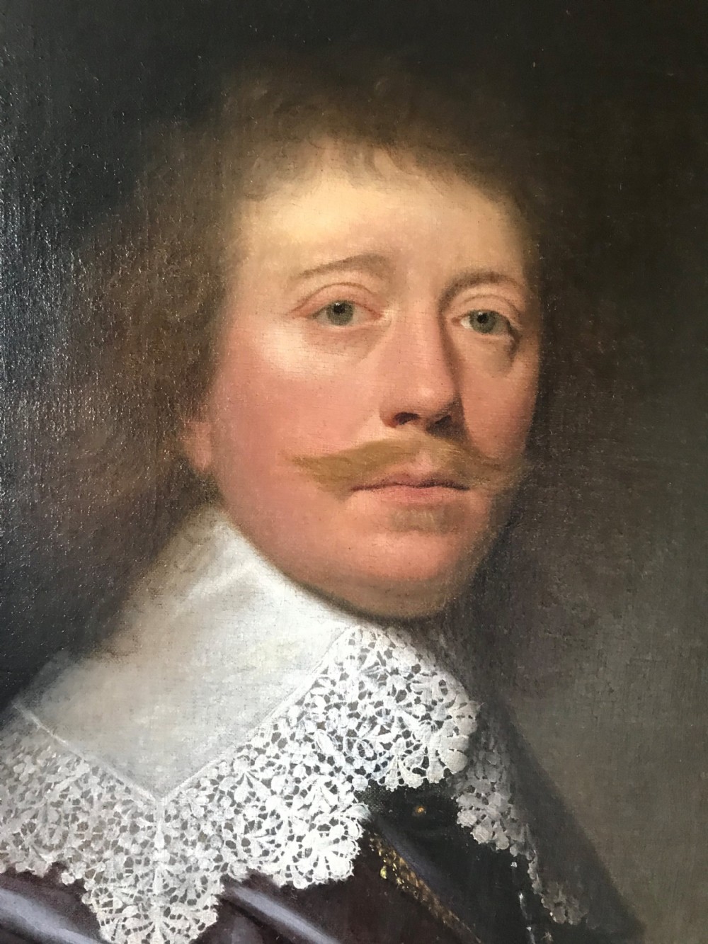 Portrait of Captain Henry Withypoll, 1637; Studio of van Honthorst. View III