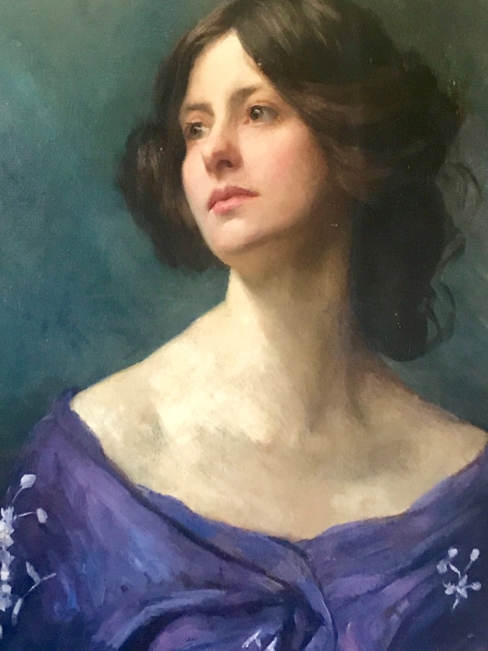 Portrait of a Young Lady; Attributed to Philip Stuart Paice. View II