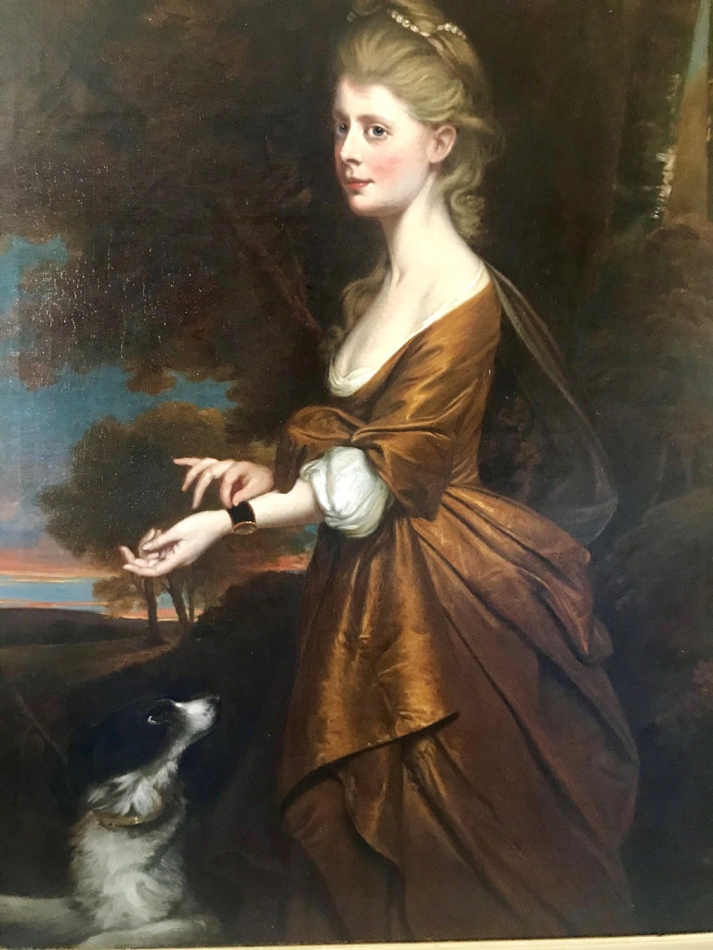 Portrait of Anne Parker by Fredrick Percy Graves, After Joseph Wright. View II