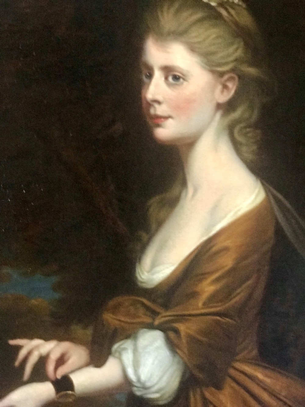 Portrait of Anne Parker by Fredrick Percy Graves, After Joseph Wright. View III