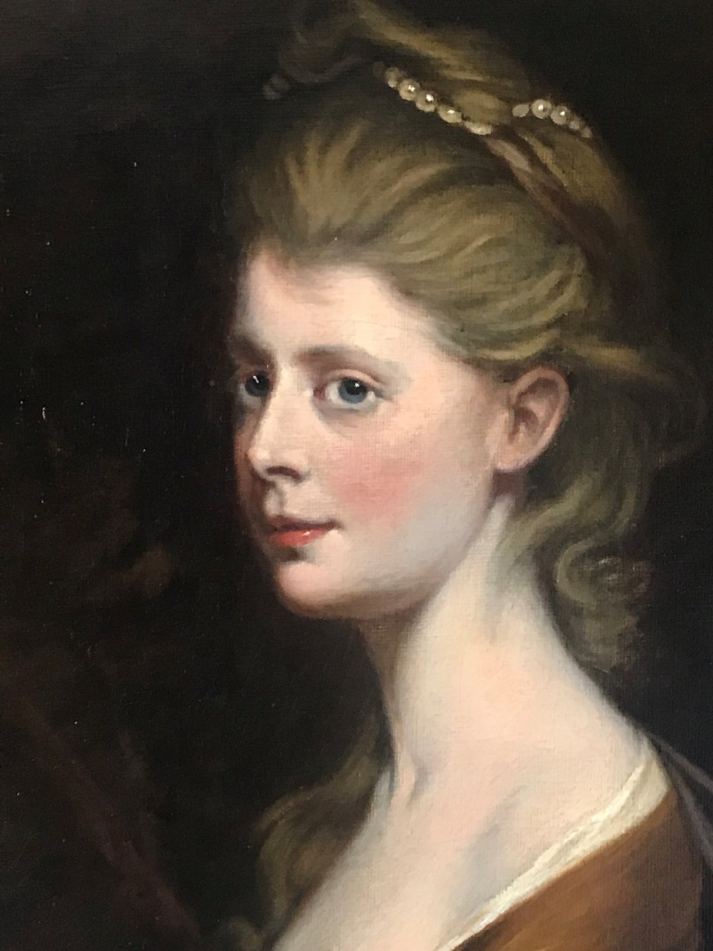 Portrait of Anne Parker by Fredrick Percy Graves, After Joseph Wright. View IV