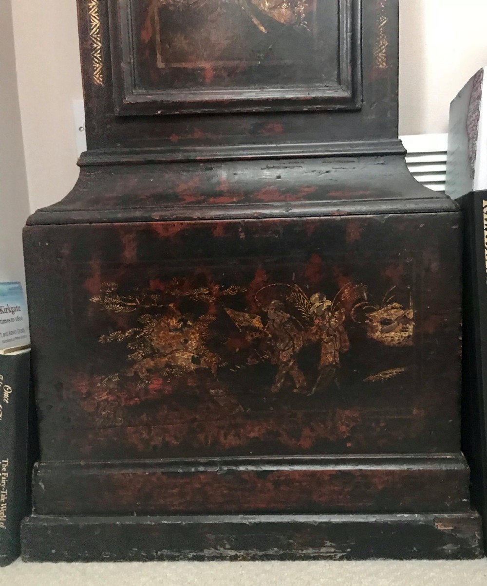 Eight day longcase clock c.1770, by Henry Baker of Malling. View VI