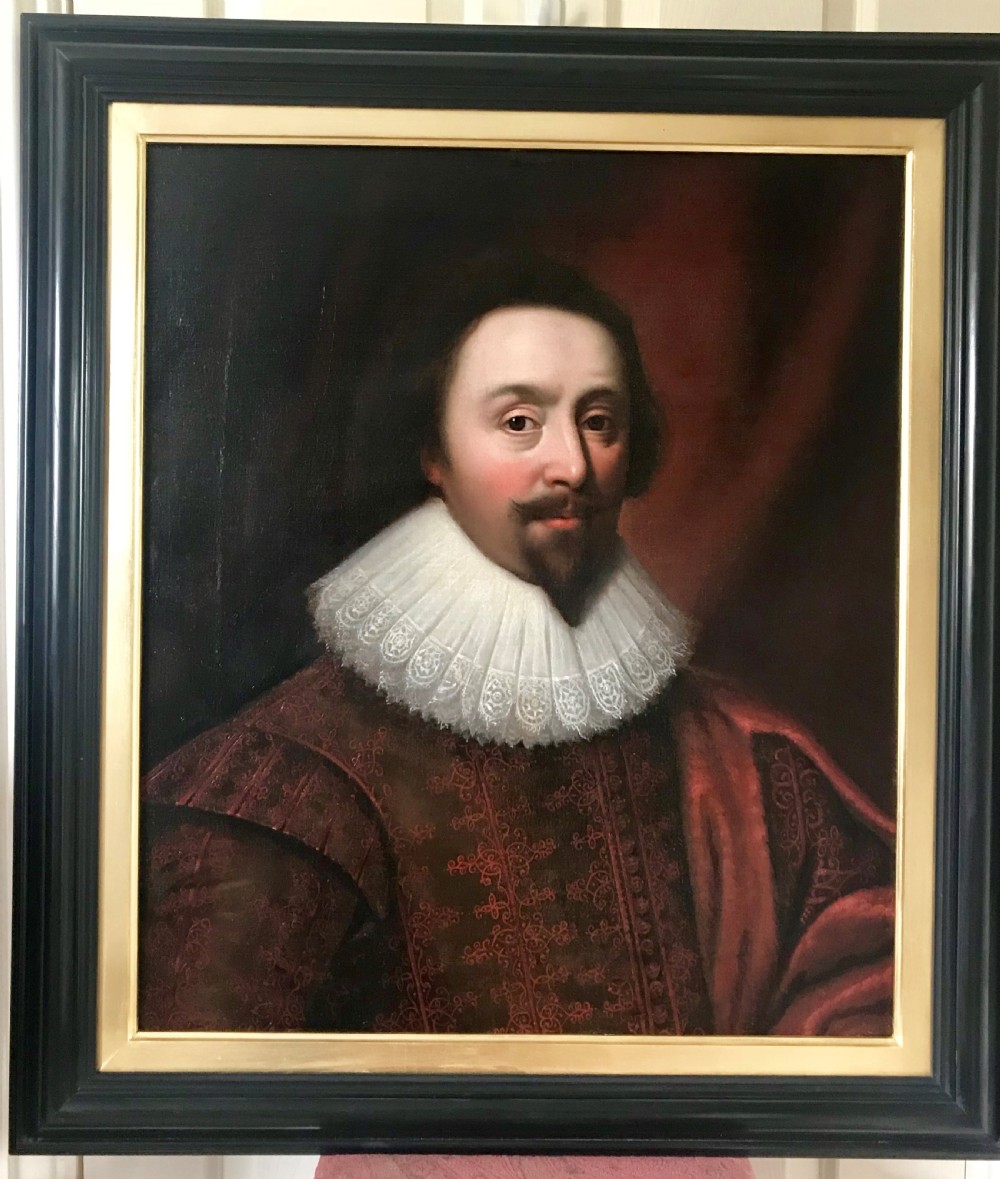 Portrait of Sir Edward Villiers c.1625, by George Geldorp.