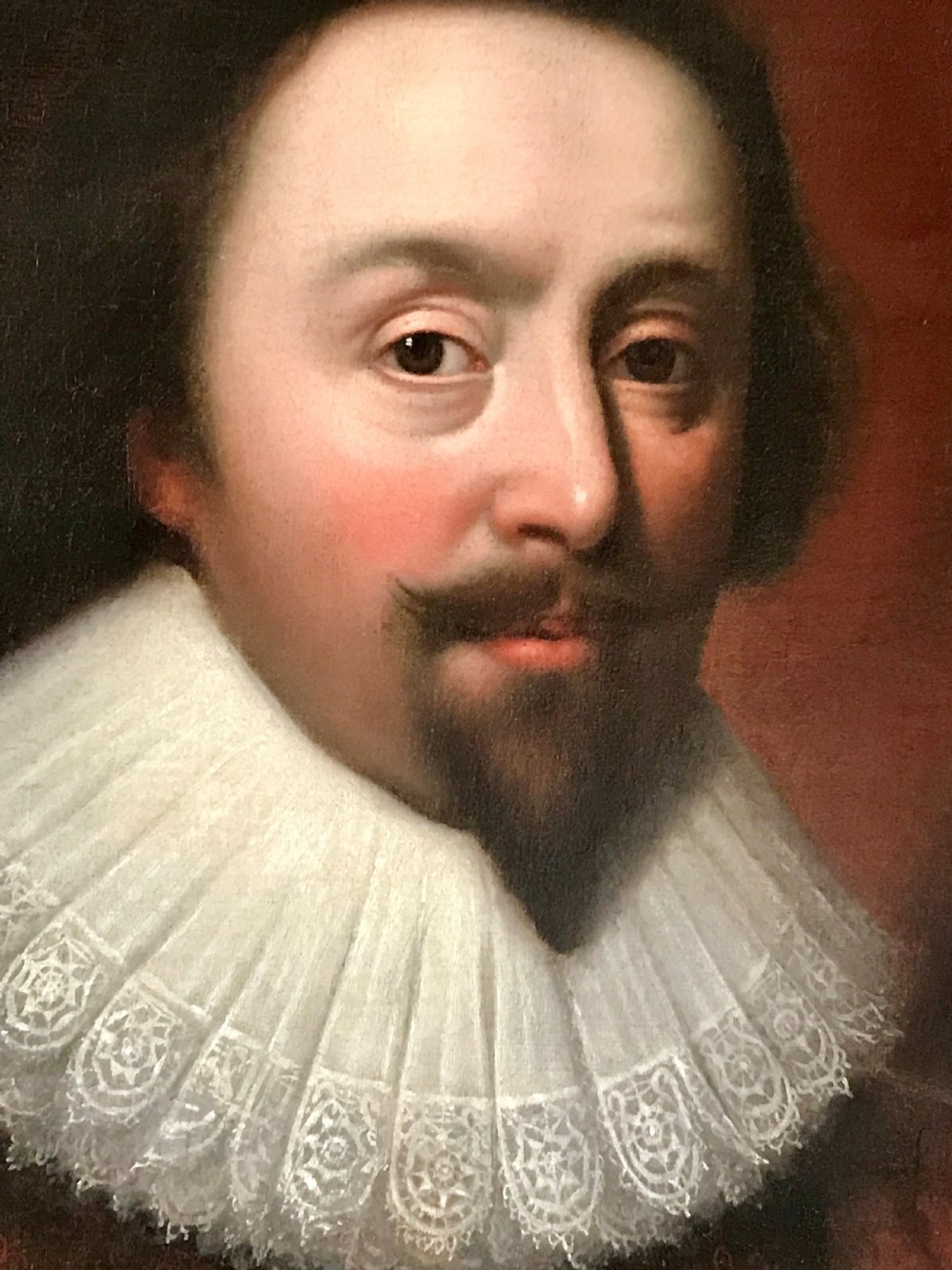 Portrait of Sir Edward Villiers c.1625, by George Geldorp. View III