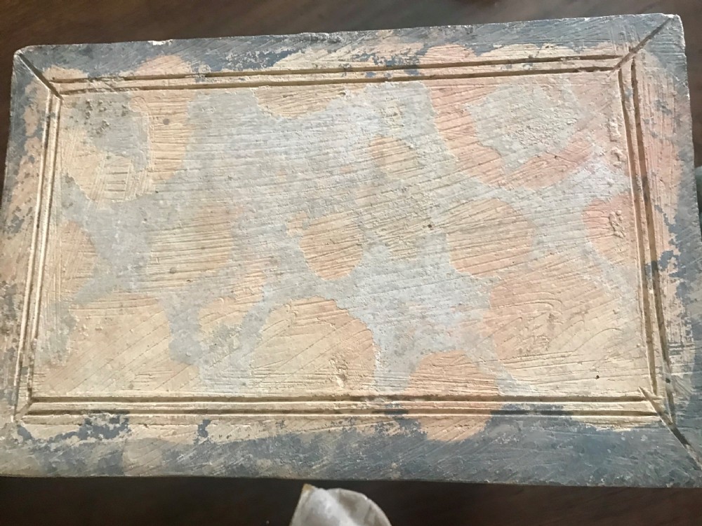 Ming Dynasty Terracotta Funerary Table from China, 15th-16th Century. View VI
