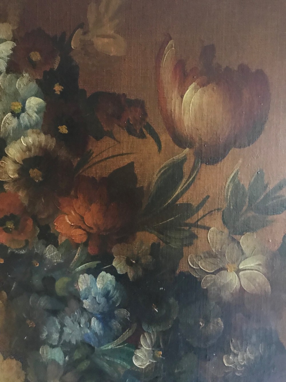 Still life of Fruit, Flowers and a Parrot, c.1880-1910. View III