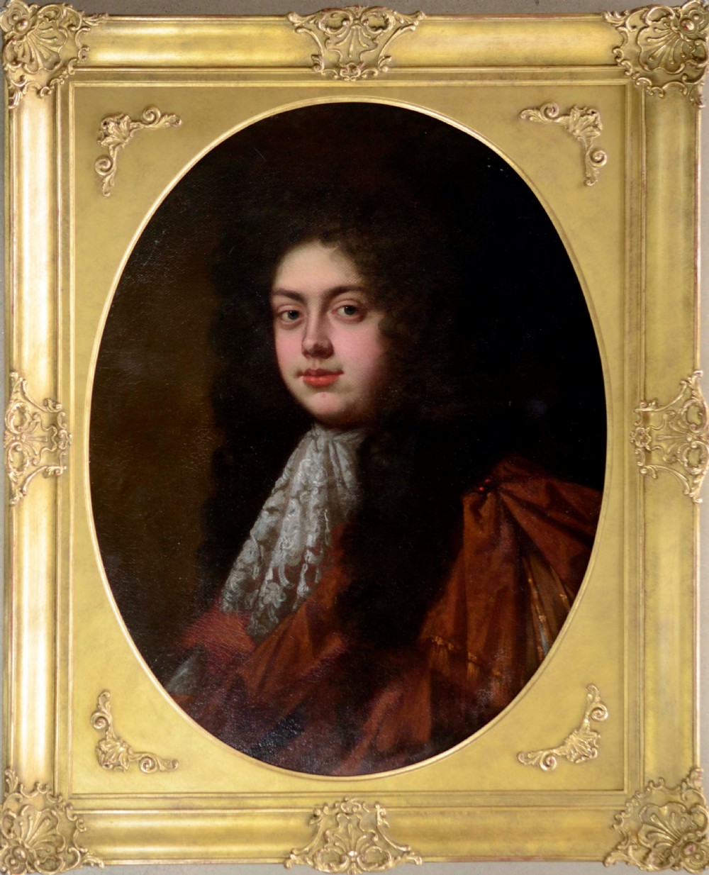 Portrait of James, Duke of Monmouth as a Youth c.1650; Circle of Lely.