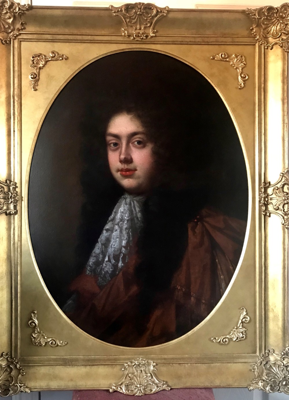 Portrait of James, Duke of Monmouth as a Youth c.1650; Circle of Lely. View II