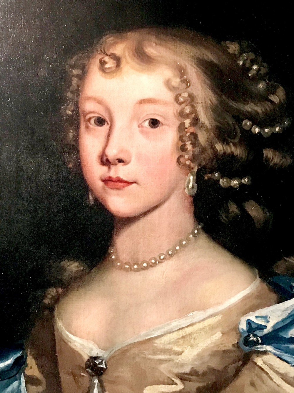 Portrait of a Young Lady c.1665; Attributed to John Greenhill. View III