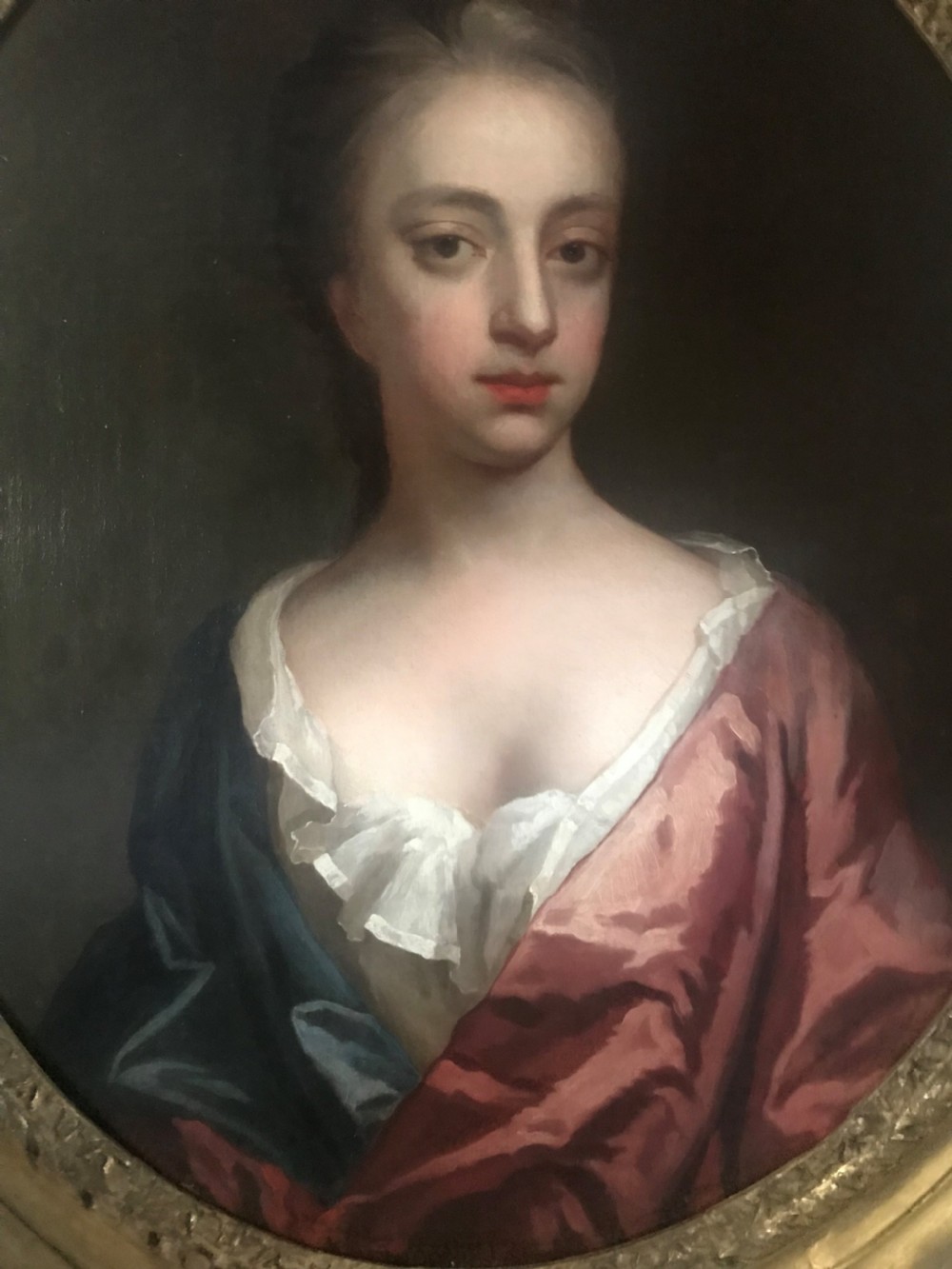 Portrait of Martha Lovelace, Baroness Wentworth c.1692; Studio of Kneller. View II