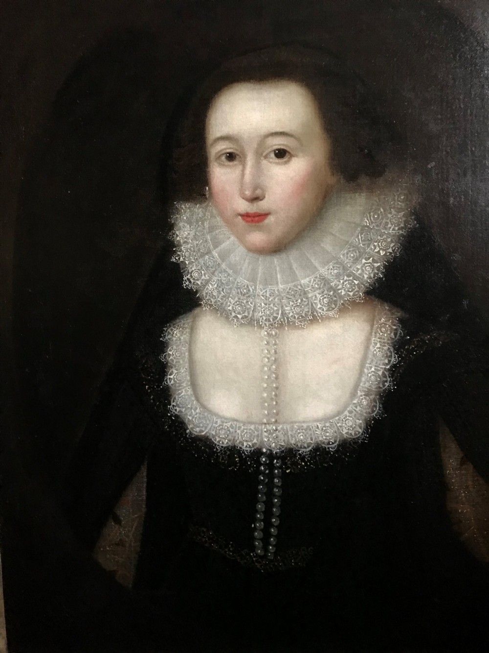 Portrait of Mary, Lady Vere; Circle of William Larkin. View II