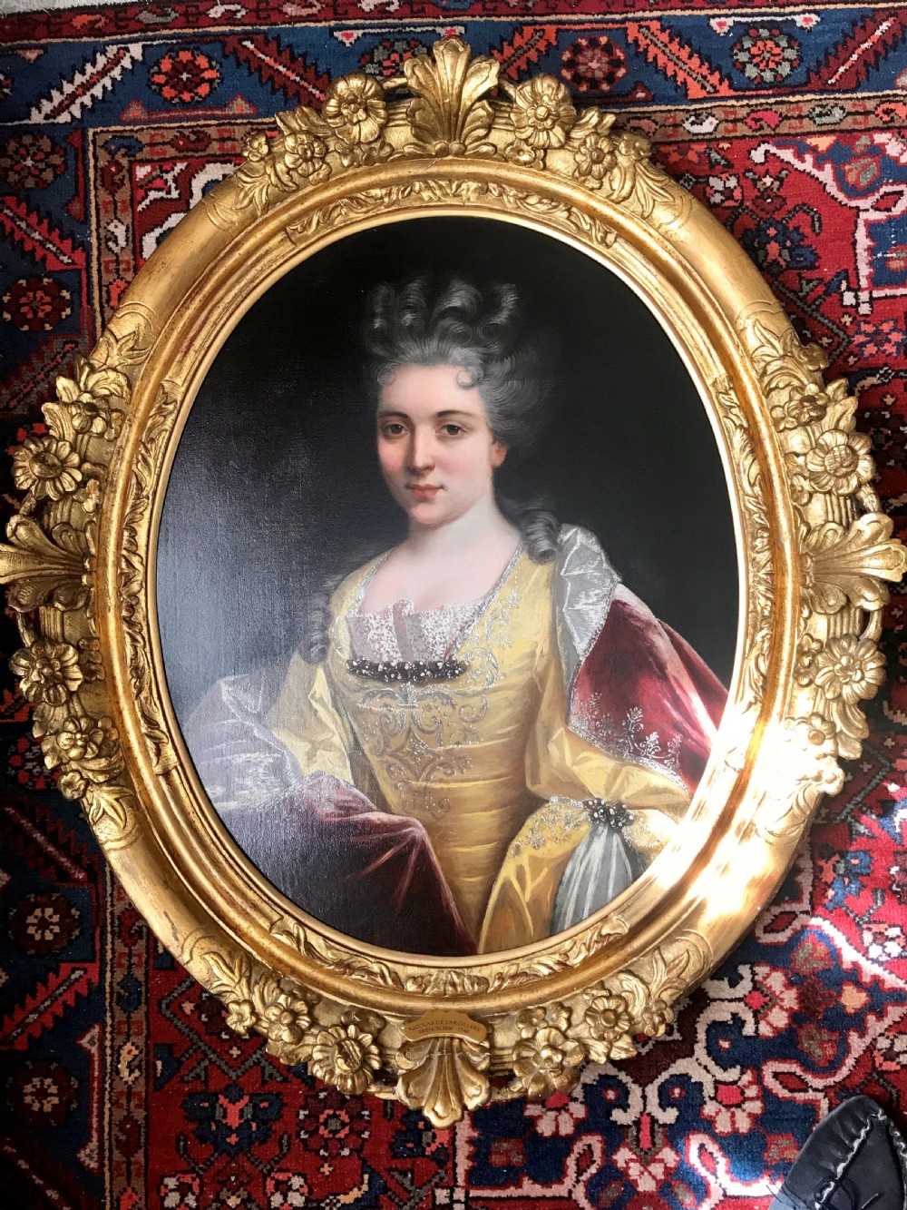 Portrait of Madame de Harlay, After Nicolas de Largilliere.