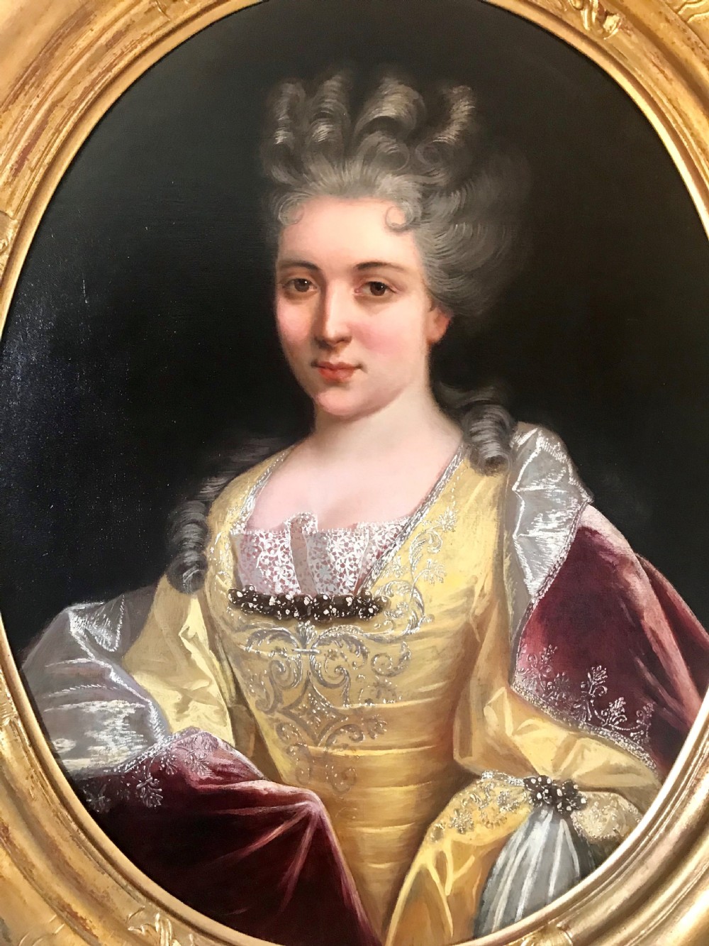 Portrait of Madame de Harlay, After Nicolas de Largilliere. View II