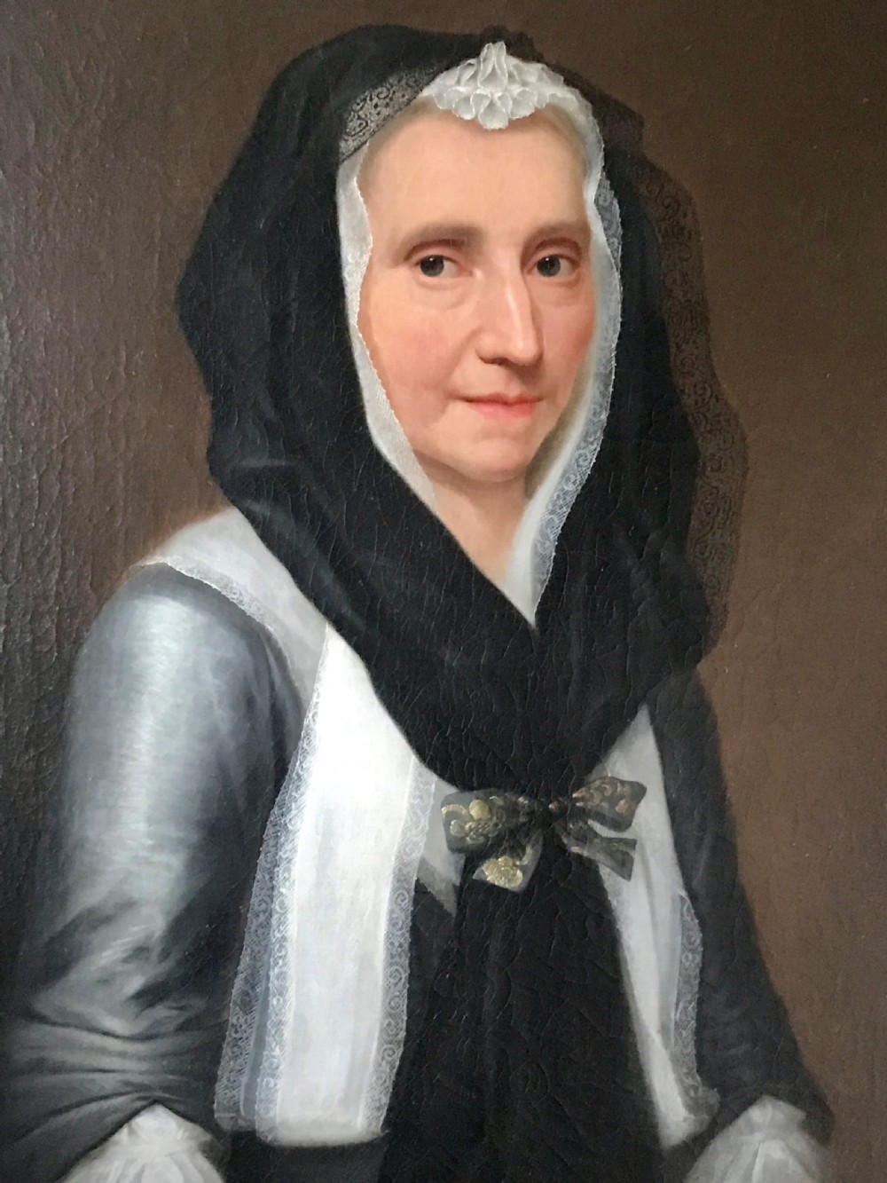 Portrait of Mrs. Grenaway 1730, by John Theodore Heins. View II