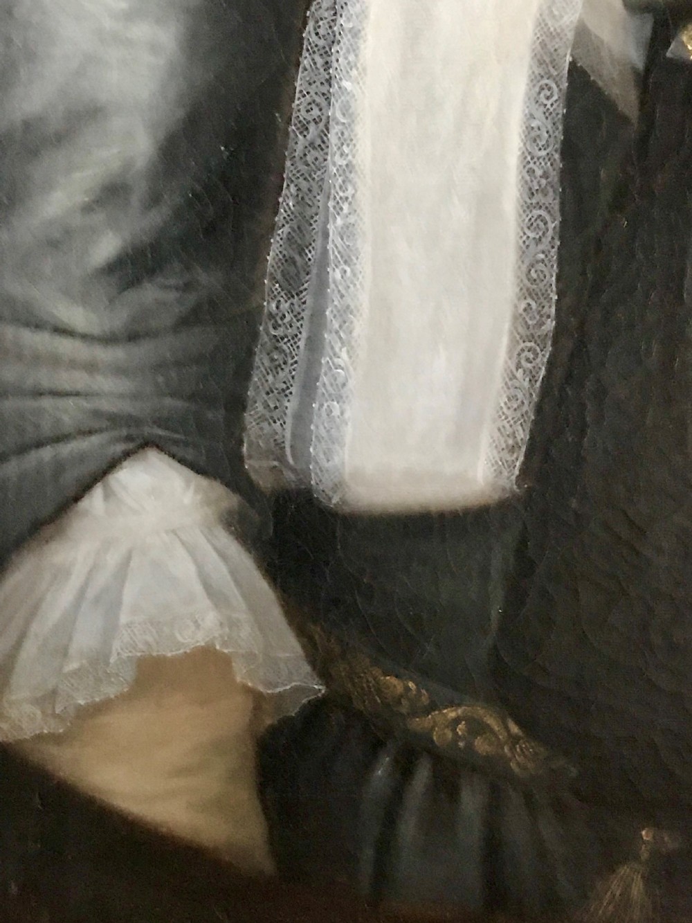 Portrait of Mrs. Grenaway 1730, by John Theodore Heins. View IV